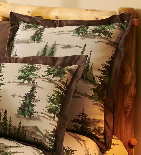 Wilderness Woods Euro Sham - Wild Wings