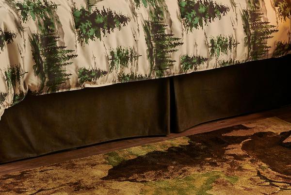 Wilderness Woods Bedskirt (King) - Wild Wings