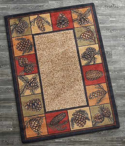 Pinecones Area Rug - Wild Wings