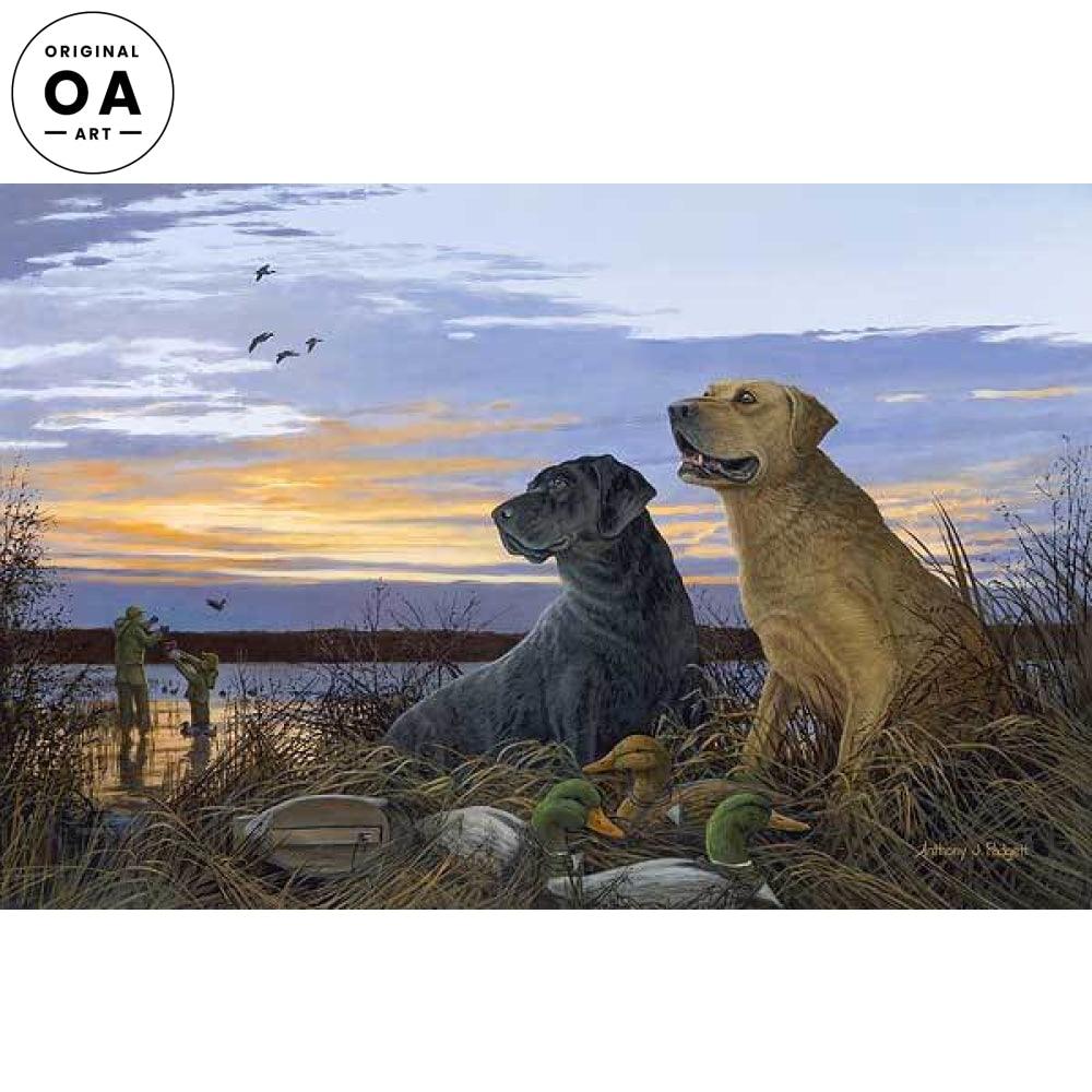 The Next Generation Original Acrylic Painting - Wild Wings