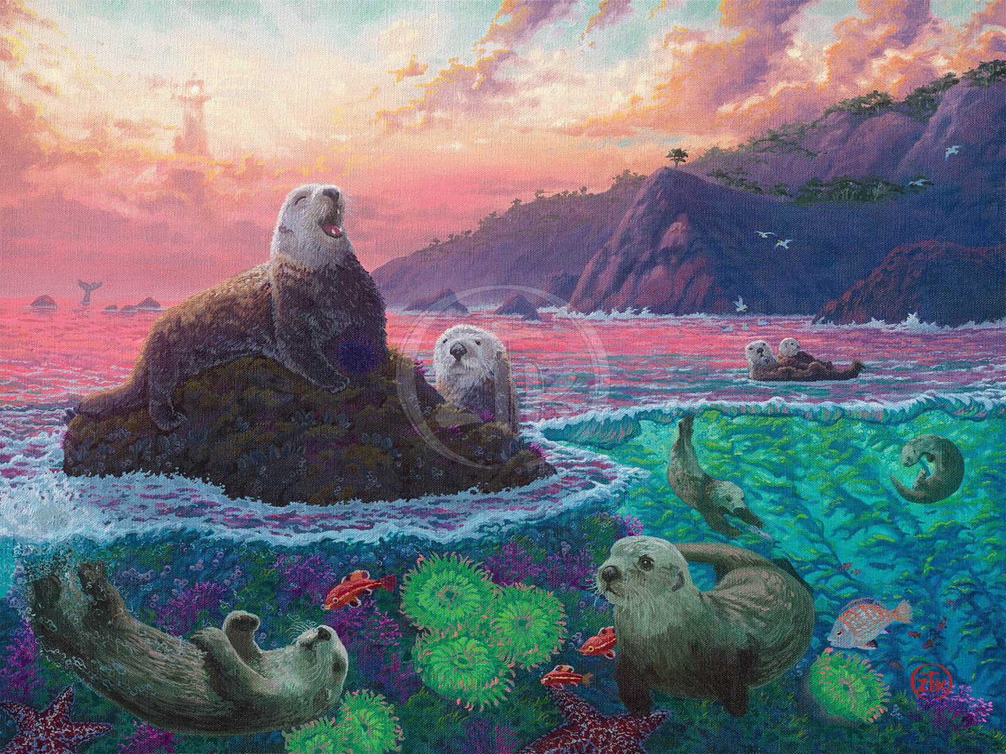 Otterly Ridiculous - Limited Edition Canvas