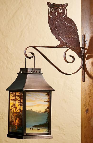 Owl Scroll Hanger - Wild Wings