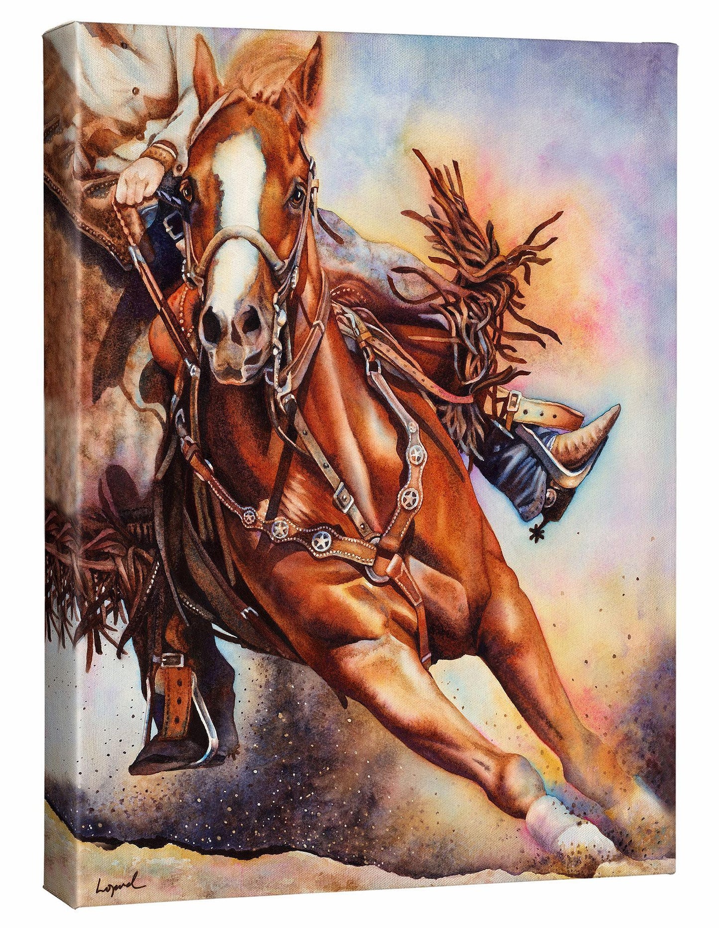 Parting Shot Gallery Wrapped Canvas - Wild Wings