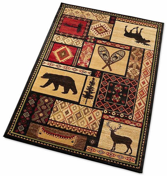 Nature Patches Area Rug - Wild Wings