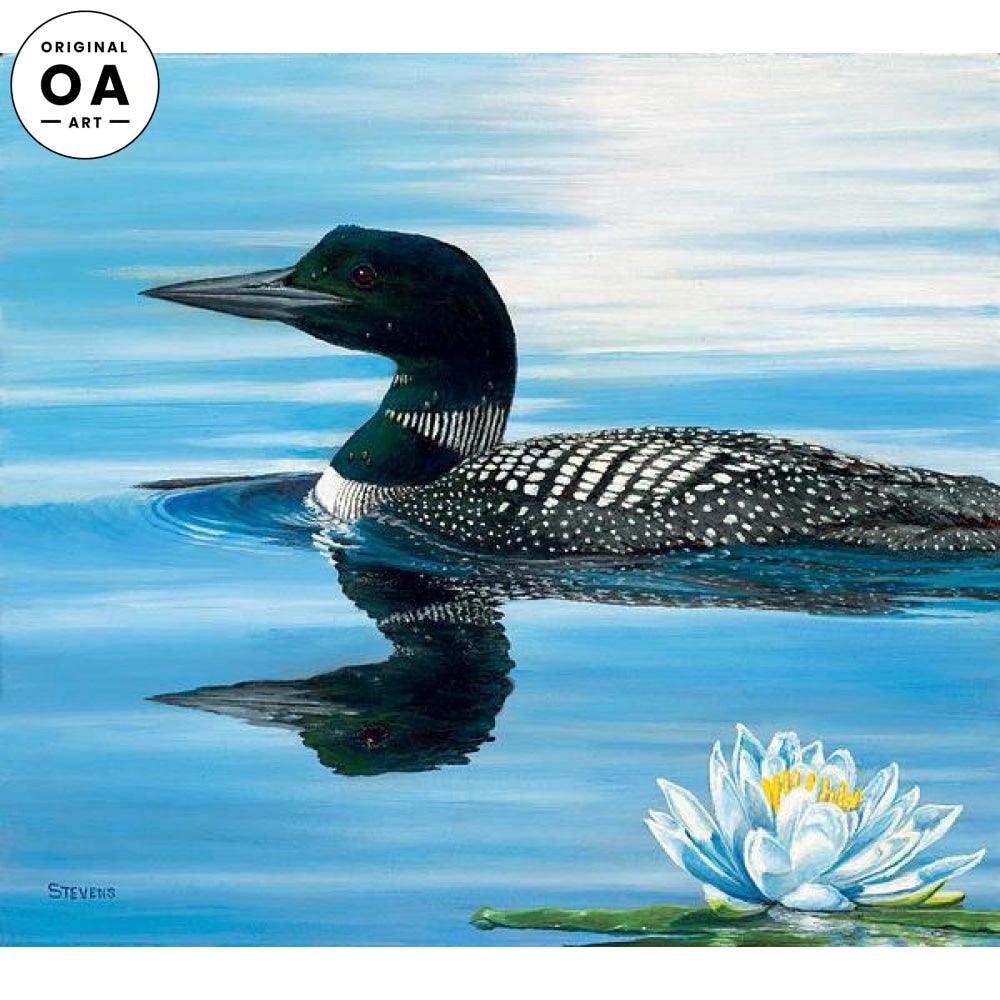 Peace—Loon Original Oil Painting - Wild Wings