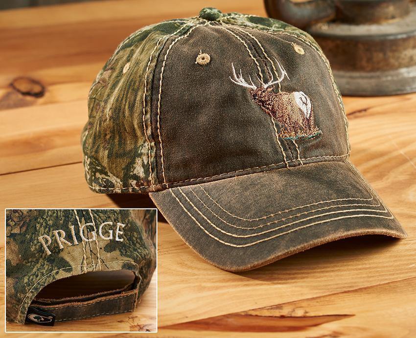 Camo Elk Personalized Cap - Wild Wings