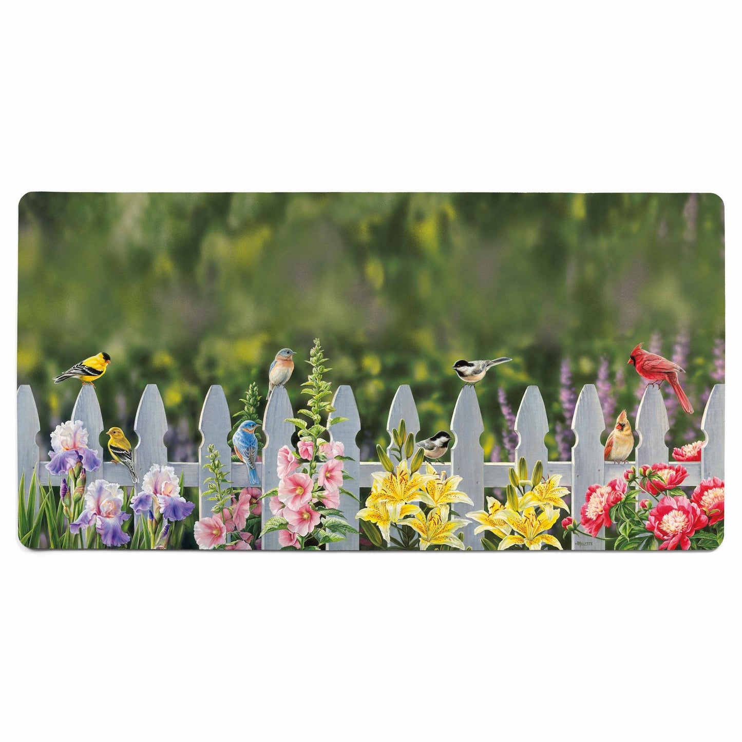 Picket Fence - Songbirds Floor Mat - Wild Wings