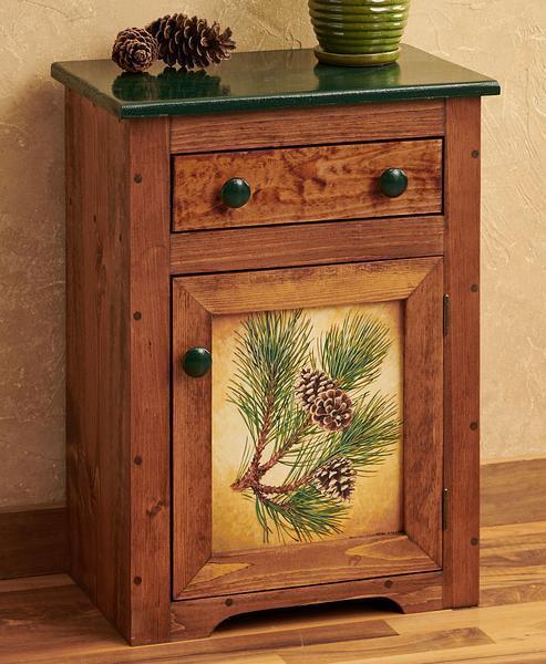 Fruits of the Pine Side Table - Wild Wings