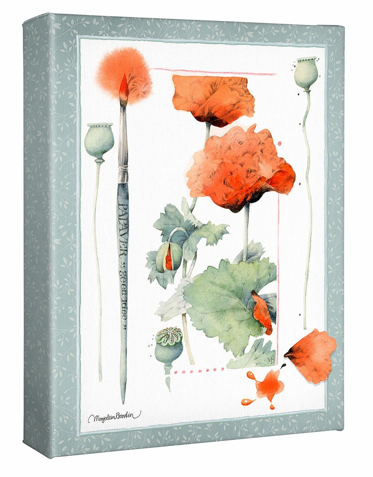 Poppy Gallery Wrapped Canvas - Wild Wings