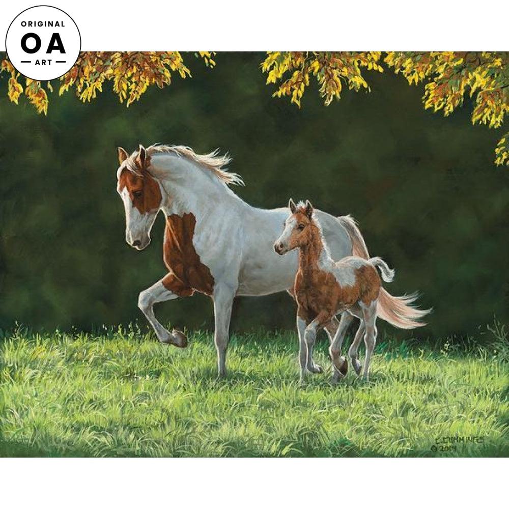 Pride and Joy—Horses Original Oil Painting - Wild Wings