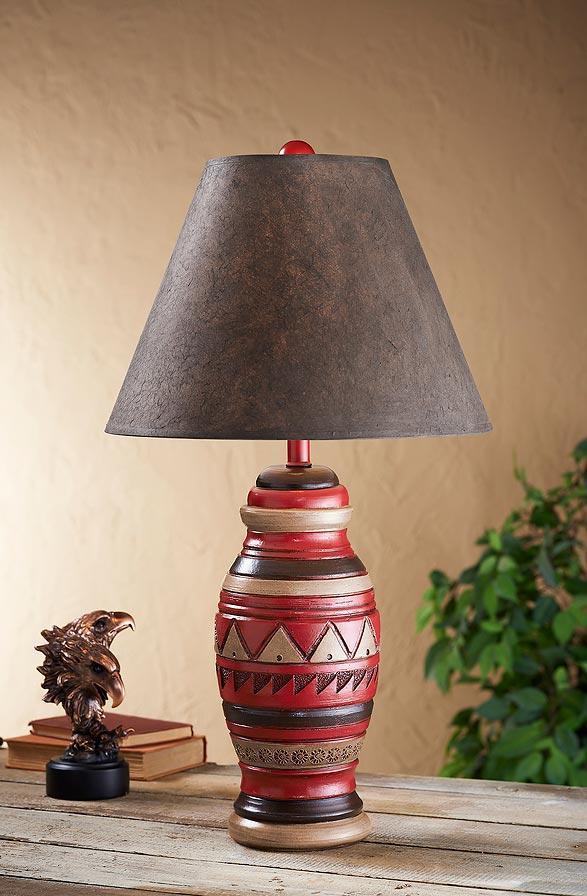 Saddle Bag Table Lamp - Wild Wings