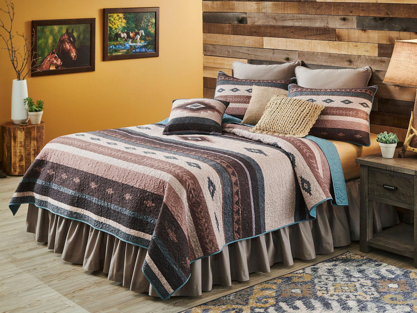 Vista Sunrise Bedding Set (King) - Wild Wings