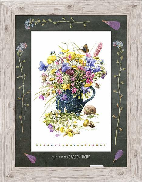 Speckled Blues Framed Print - Wild Wings