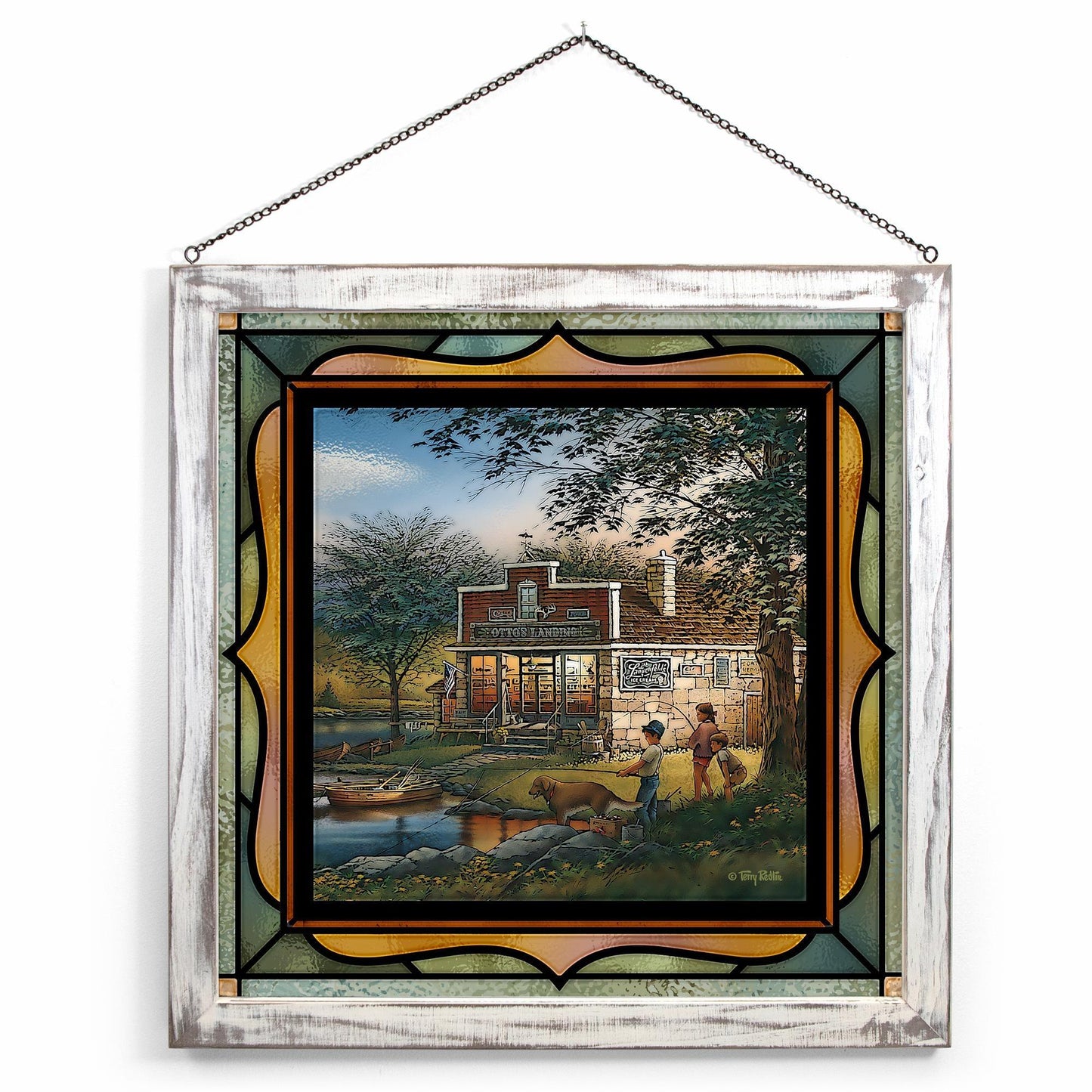 Summertime Stained Glass Art - Wild Wings