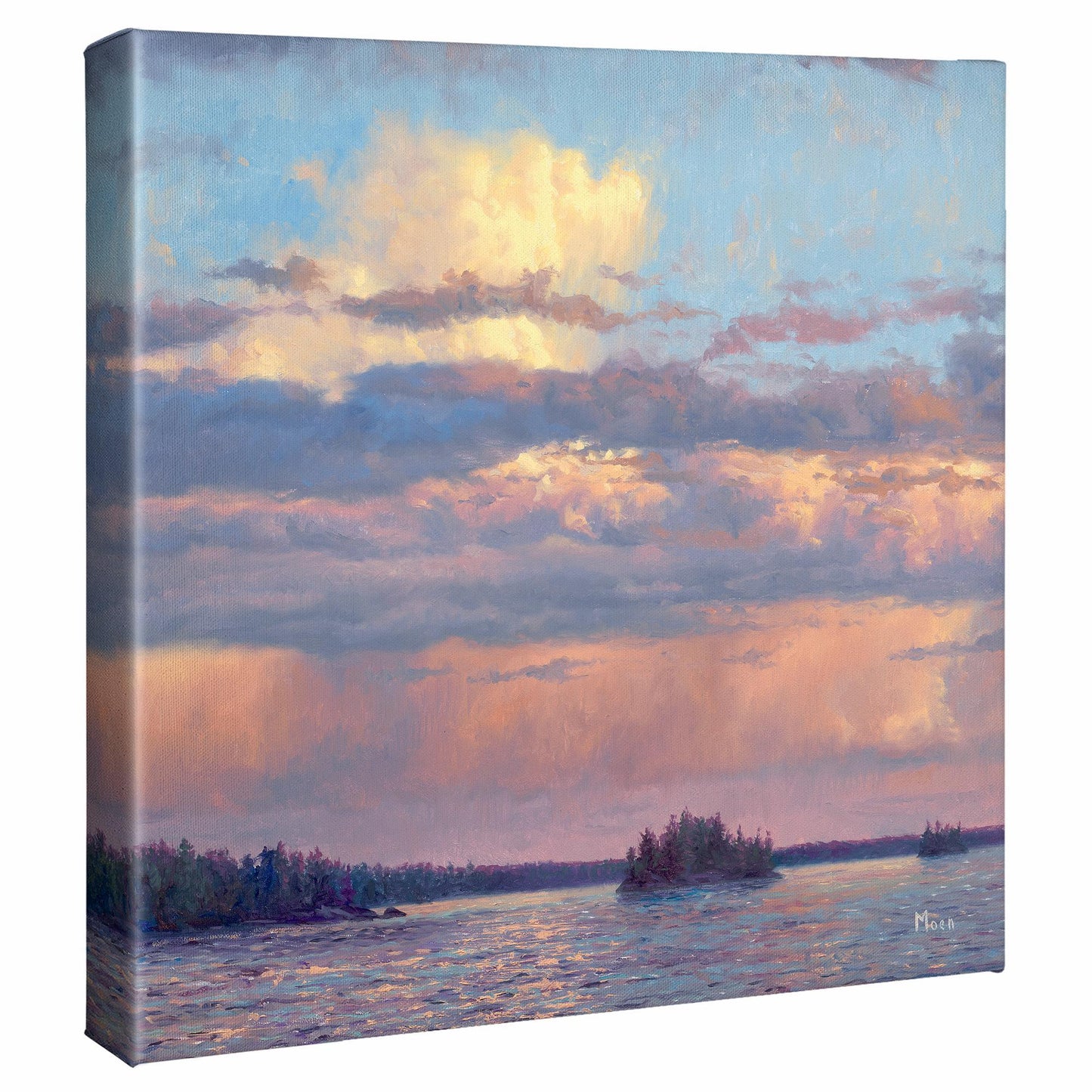 Sundown Gallery Wrapped Canvas - Wild Wings