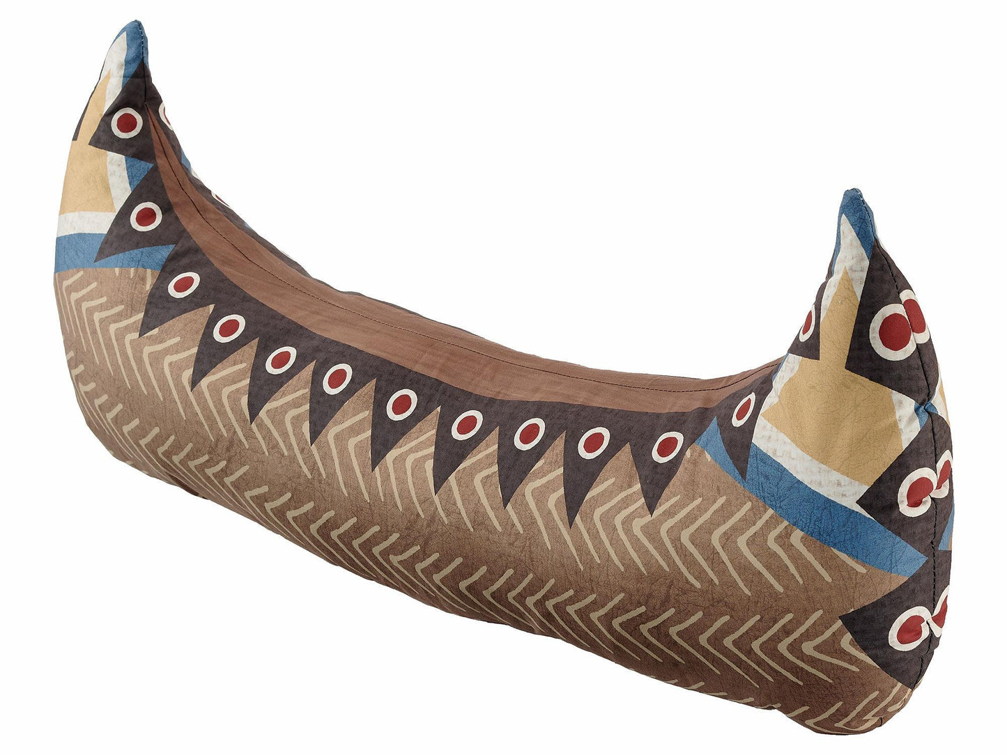 Canoe-Shaped 34" Decorative Pillow - Wild Wings