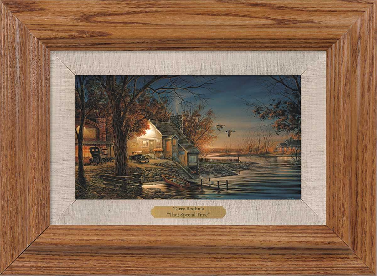 That Special Time Framed Oak Collage - Wild Wings