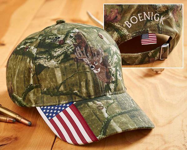 Mossy Oak Camo—Deer Personalized Cap - Wild Wings