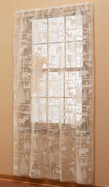 Woodland Lace Panel - Wild Wings