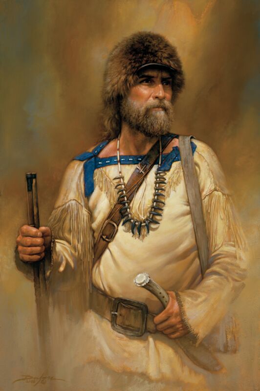 A Noble Time—Mountain Man by Russ Docken