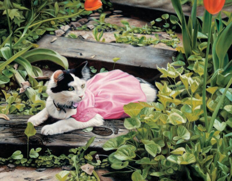 Baby Escapes—Cat by John Aldrich