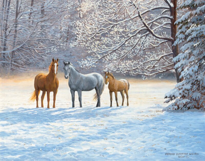 Bright Morning Horses by Persis Clayton Weirs