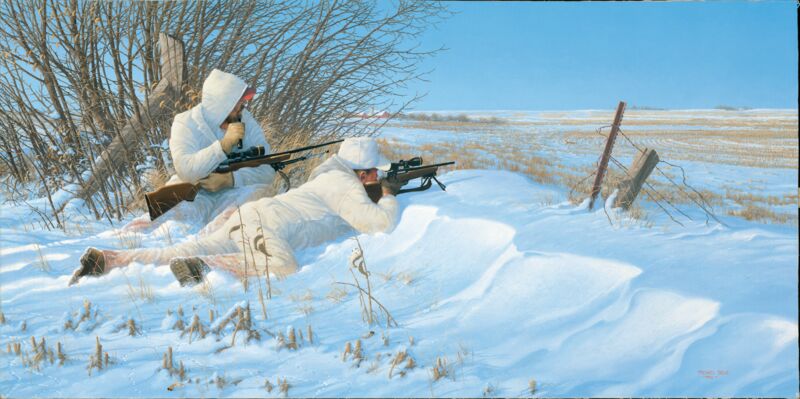 Calling the Red - Fox Hunting by Michael Sieve