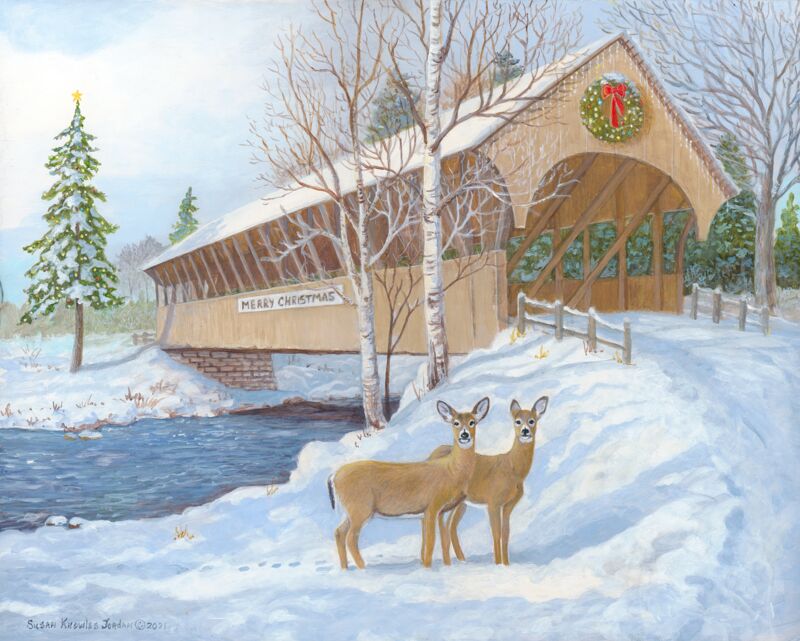 Christmas Bridge by Susan Knowles-Jordan