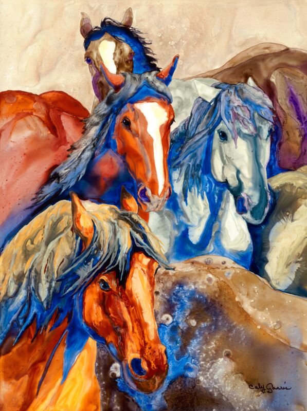 Close Quarters—Horses by Caly Garris