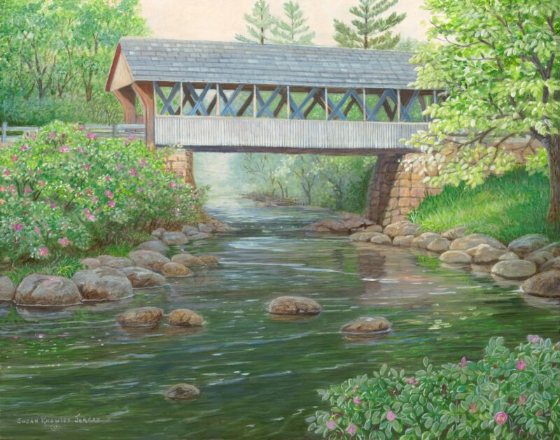 Copper Creek—Covered Bridge by Susan Knowles-Jordan