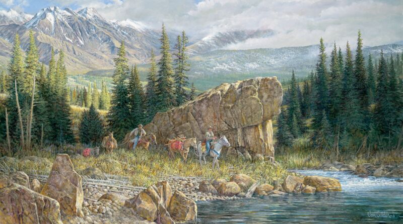 Down from the High Country by Ron Van Gilder