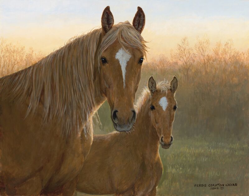 Dusk—Horse by Persis Clayton Weirs