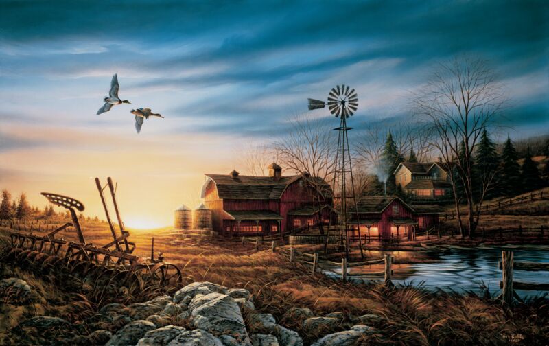 Evening Chores by Terry Redlin