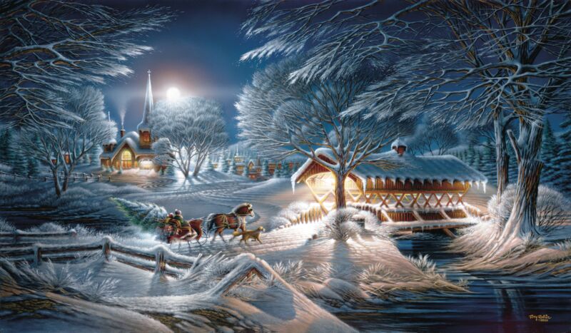 Evening Frost by Terry Redlin