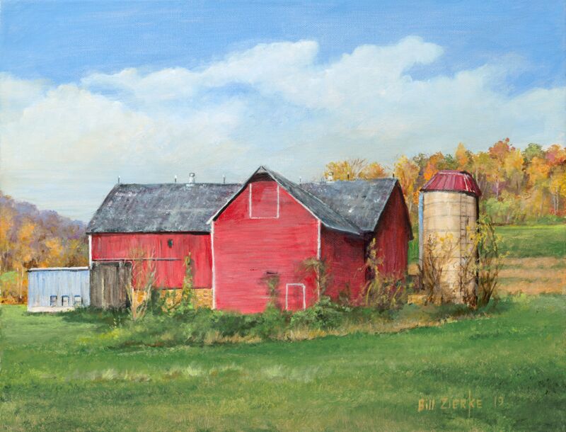 Fall Surroundings by Bill Zierke