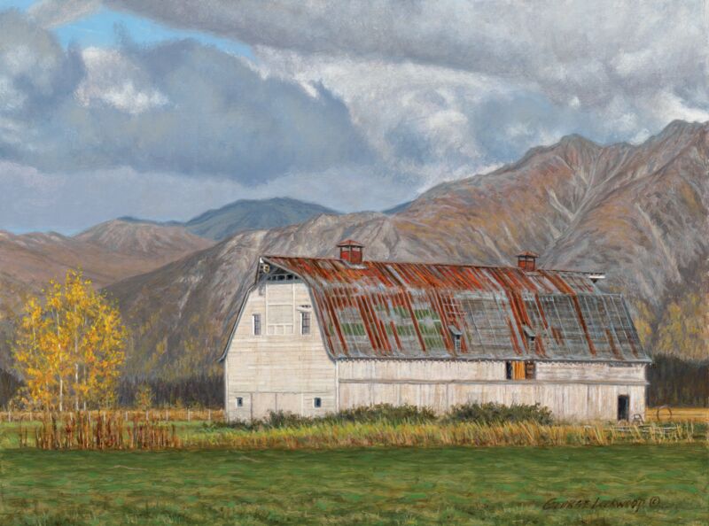 Fall in the Talkeetnas by George Lockwood