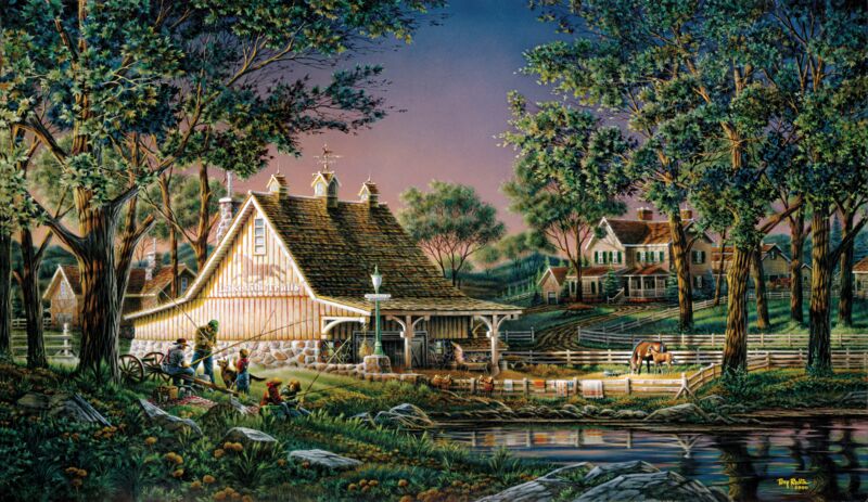 Family Time by Terry Redlin