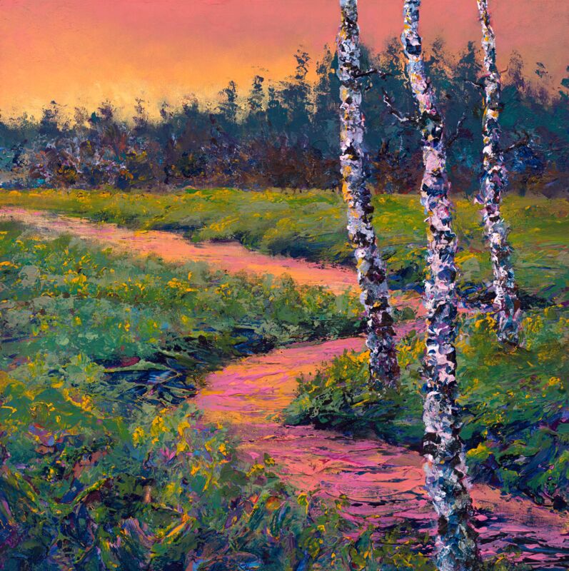 Flowing into the Morning by Ron Gramling