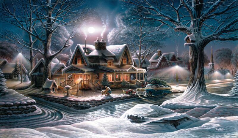 His First Homecoming by Terry Redlin