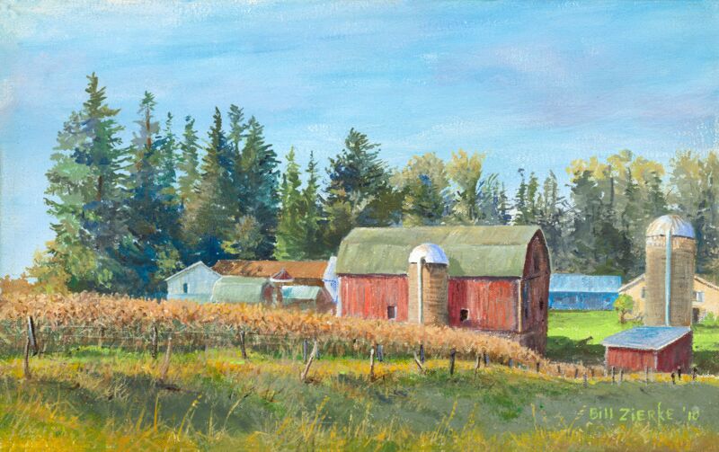 Iowa Farm by Bill Zierke