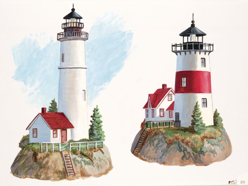 Lighthouse Study by Persis Clayton Weirs