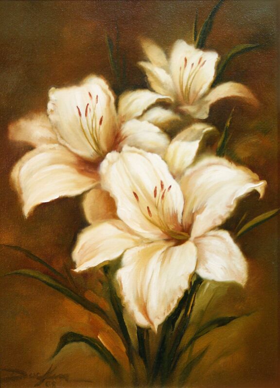 Lilies by Russ Docken