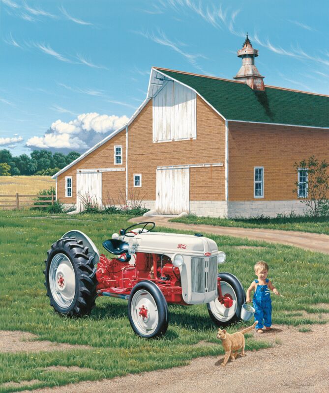 Little Earl's Big 8N—Tractor by Neal Anderson