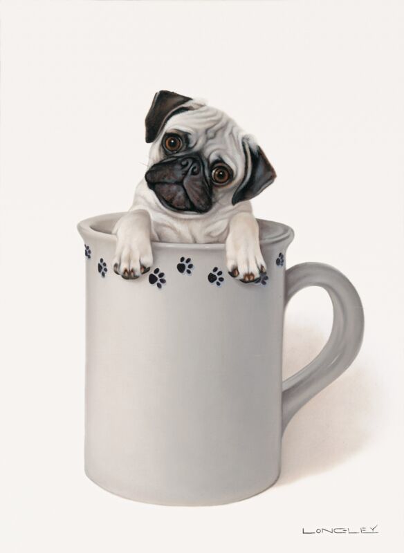 Little Pug in a Mug