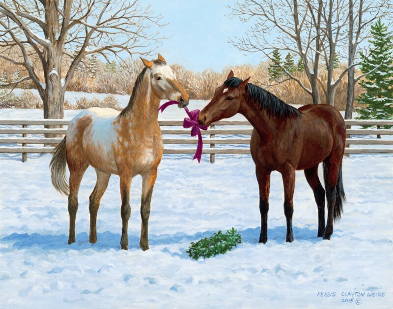 Look What We Found—Horses by Persis Clayton Weirs