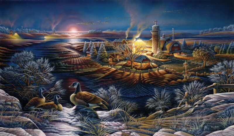 Moonlight Frost by Terry Redlin