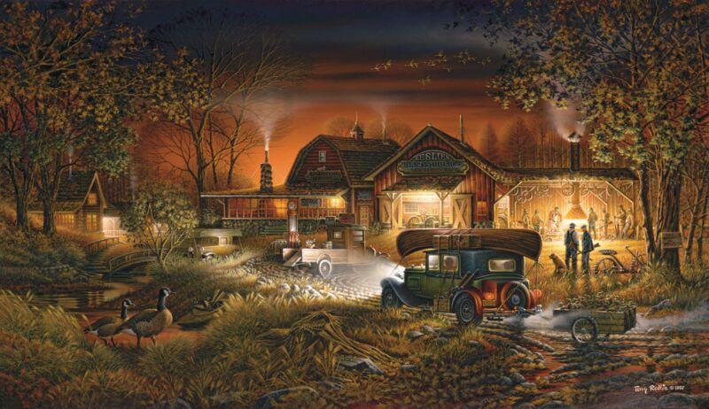 Morning Warm Up by Terry Redlin