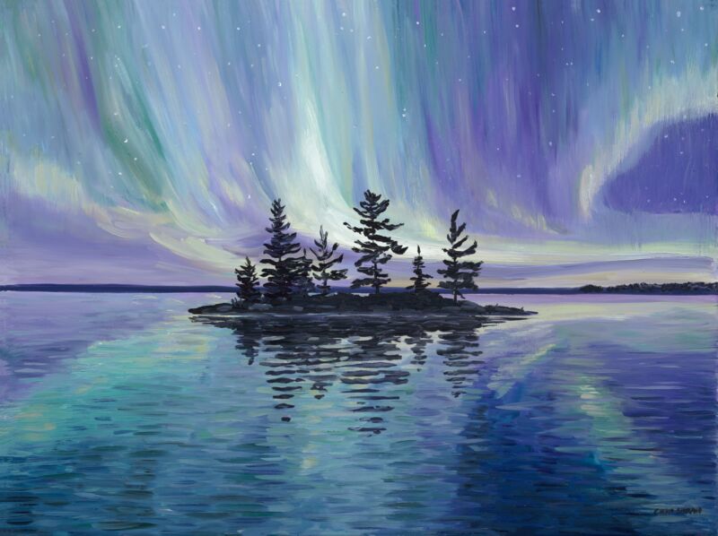 Northern Lights by Cherie Serrano