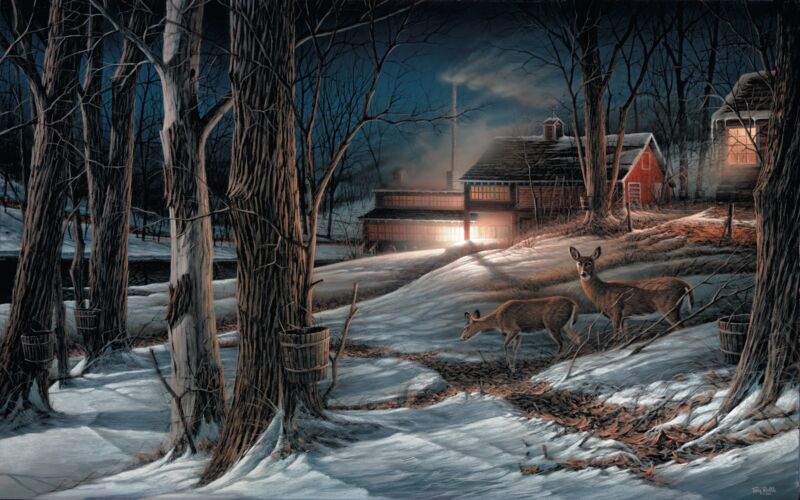 Night Mapling by Terry Redlin