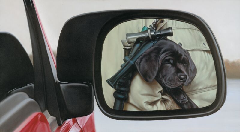 Objects are Cuter than They Appear—Black Lab by Brett Longley